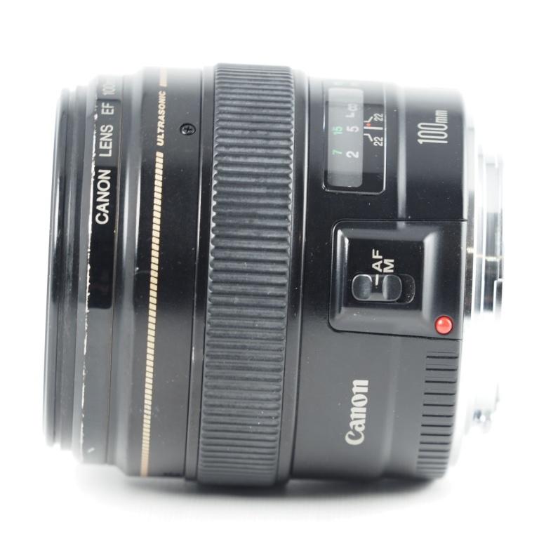 Canon キヤノン 単焦点中望遠レンズ EF100mm F2 USM フルサイズ対応