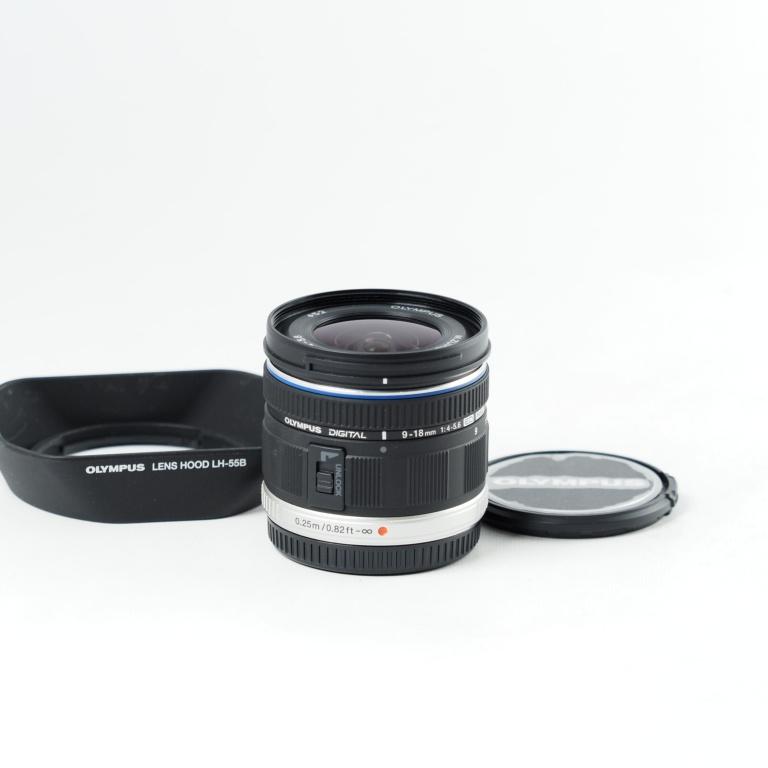 OLYMPUS M.ZUIKO DIGITAL ED 9-18mm F4.0-5.6 オリンパス 広角ズームレンズ マイクロフォーサーズ #14131 |  | 01