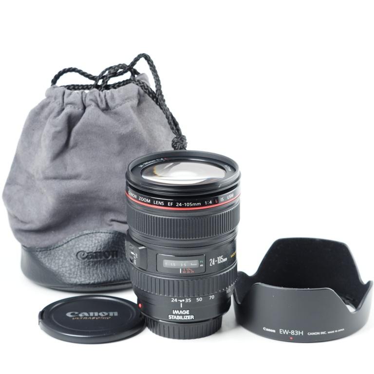 Canon キヤノン 標準ズームレンズ EF24-105mm F4L IS USM フルサイズ