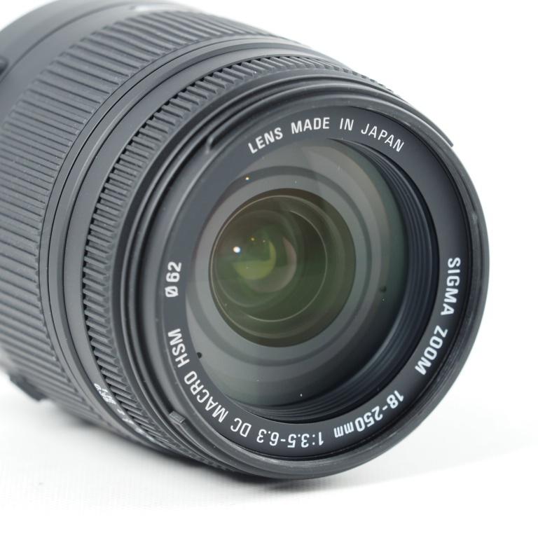SIGMA 18-250mm F3.5-6.3 DC MACRO HSM 高倍率ズームレンズ 