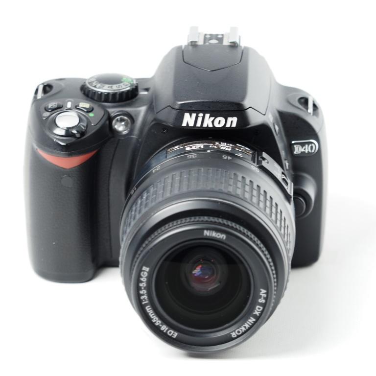 ◯Nikon デジタルカメラD40 Nikon ニコン デジタル一眼レフカメラ D40 レンズキット ブラック
