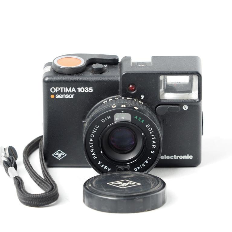 AGFA OPTIMA 1035 ／ 40mm F2.8 【現状品】 Agfa アグファ OPTIMA 1035 sensor 40mm F2.8 カメラ フィルムカメラ