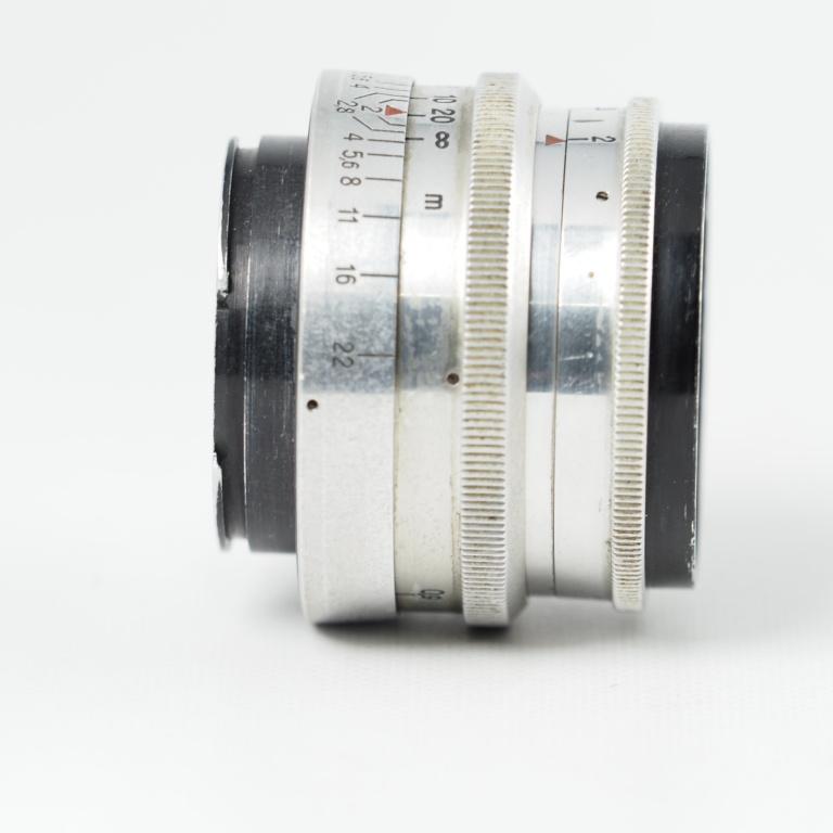 Carl Zeiss Jena Biotar 5.8cm 58mm f2 初期型 黒リム Tコーティング