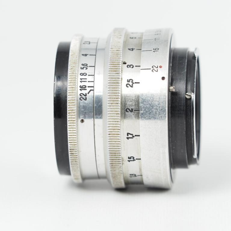 Carl Zeiss Jena Biotar 5.8cm 58mm f2 初期型 黒リム Tコーティング