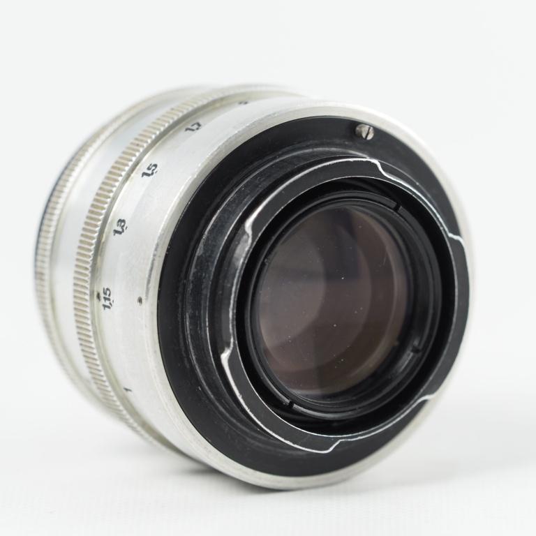 Carl Zeiss Jena Biotar 5.8cm 58mm f2 初期型 黒リム Tコーティング
