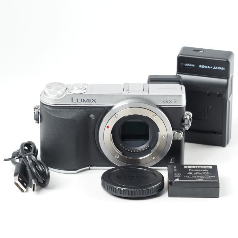 Panasonic LUMIX GX7 ボディ シルバー パナソニック ミラーレス一眼レフカメラ DMC-GX7-S #14489 |  | 01