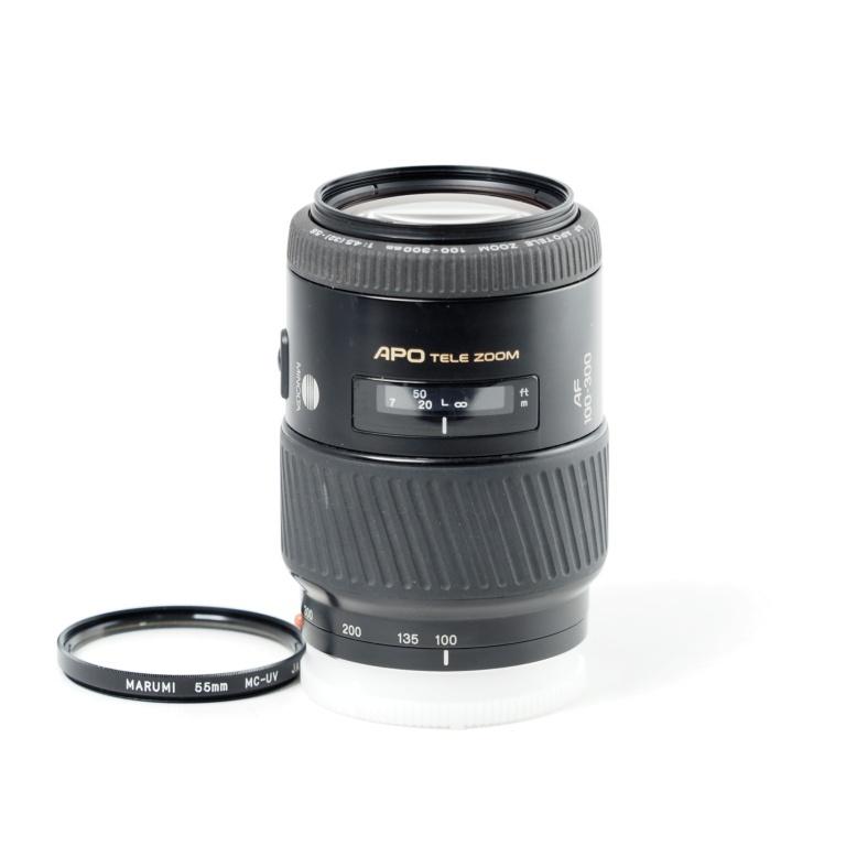 MINOLTA AF 100-300mm F4.5-5.6 Aマウント MINOLTA α-7 AF APO TELE