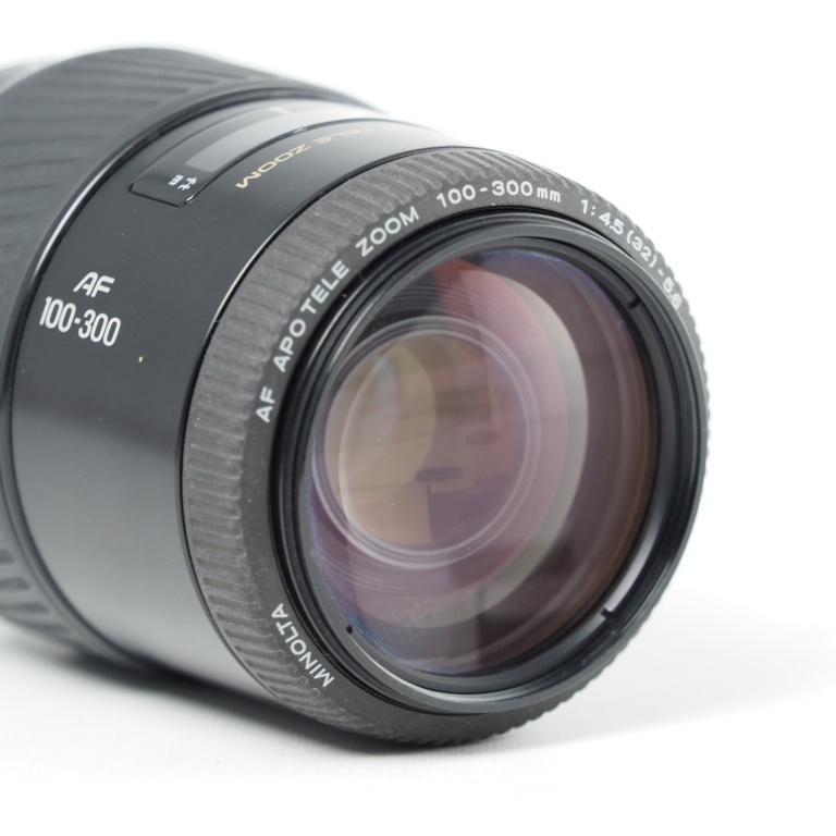美品！完動品！MINOLTA APO TELE ZOOM 100-300mm MINOLTA AF 100-300mm F4.5-5.6 APO TELE ZOOM ミノルタ Aマウント
