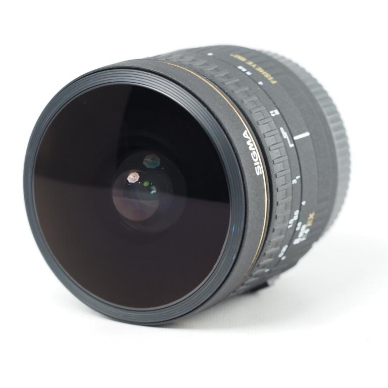 SIGMA シグマ 8mm F4 EX FISHEYE 魚眼レンズ フィッシュアイ 180