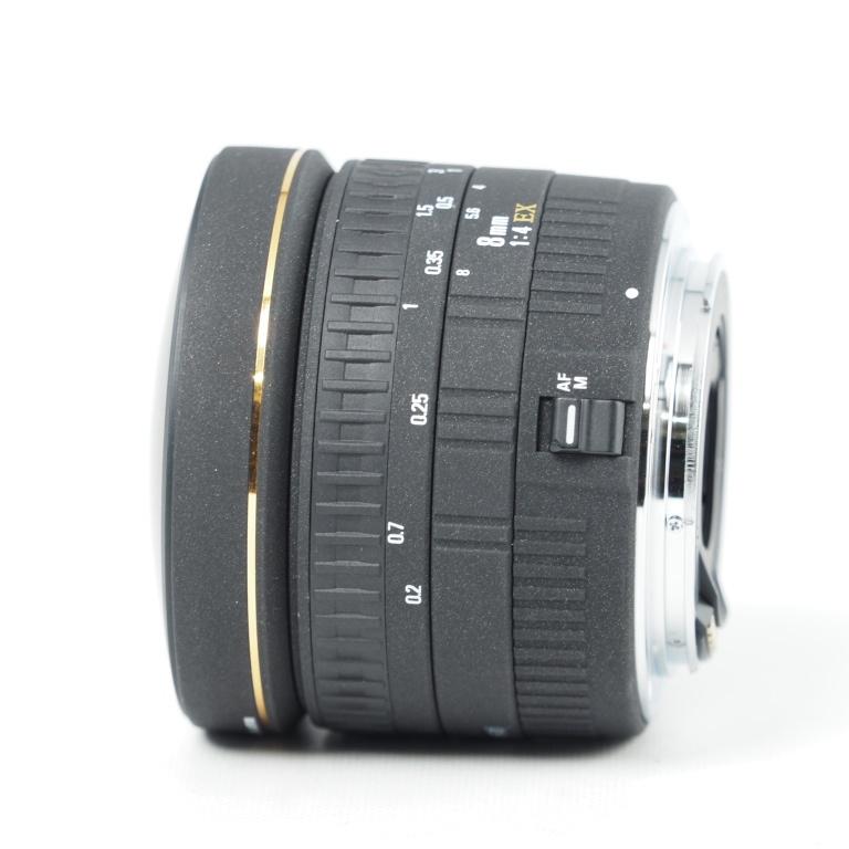 SIGMA シグマ 8mm F4 EX FISHEYE 魚眼レンズ フィッシュアイ 180° キヤノン EFマウント #14578