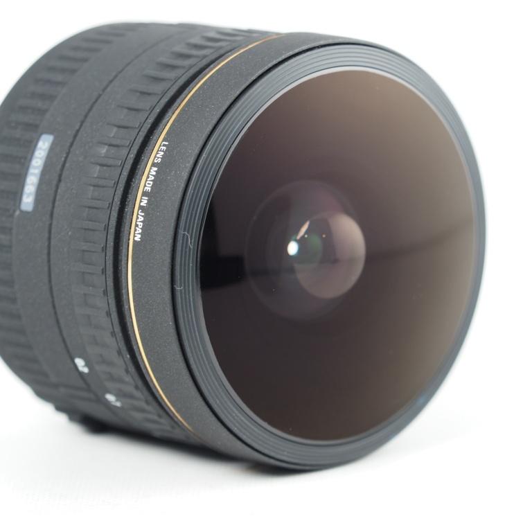 SIGMA 8mm FISHEYE 180°　AFレンズ SIGMA シグマ 8mm F4 EX FISHEYE 魚眼レンズ フィッシュアイ 180