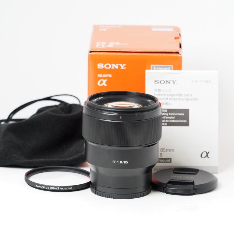 Sony 85mm F1.8 単焦点レンズ Eマウント 【公式通販】