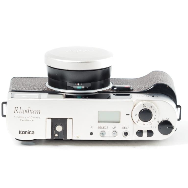 Konica コニカ HEXAR ロジウム コンパクトフィルムカメラ #14645 |  | 06