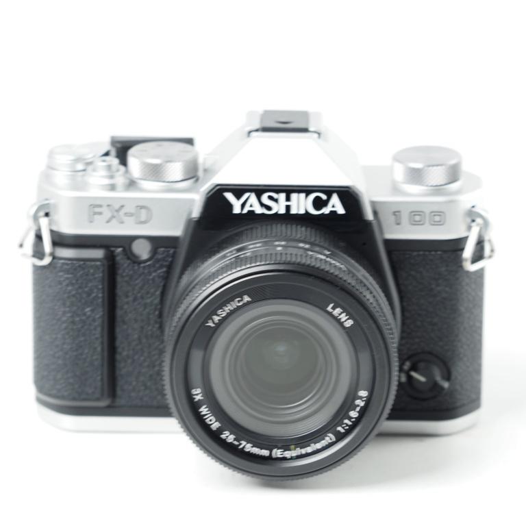 ヤシカ YASHICA FX-D 100 アナログ風デジタルカメラ #14739 : カメラ