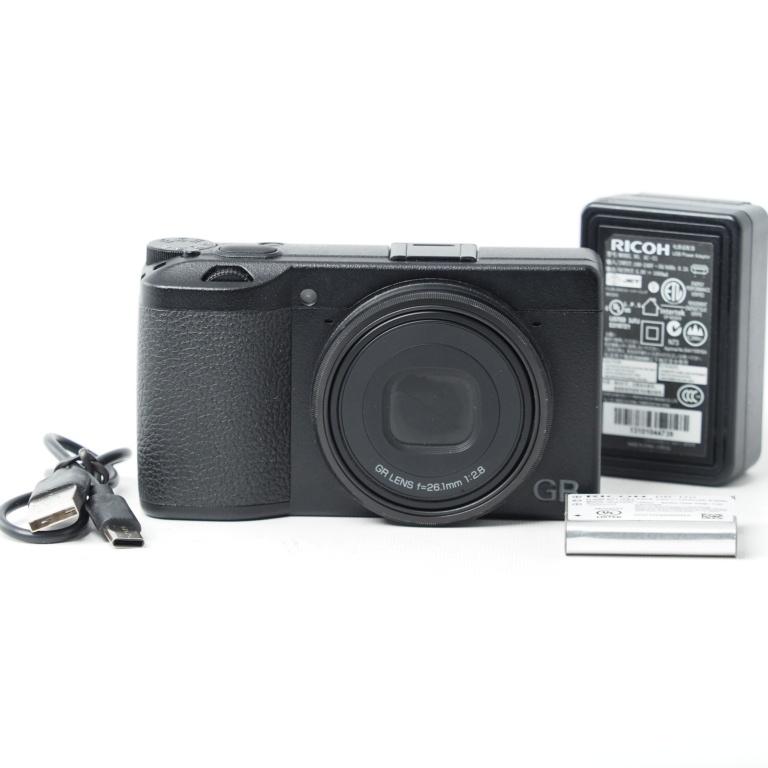 RICOH GR IIIx デジタルカメラ 焦点距離 40mm / 24.2M APS-Cサイズ 