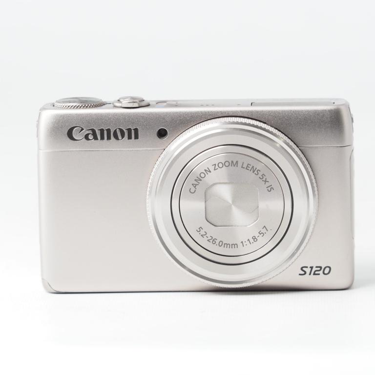 Canon キヤノン デジタルカメラ PowerShot S120 (シルバー) F値1.8 広角24mm 光学5倍ズーム PSS120(SL) #14830 | 