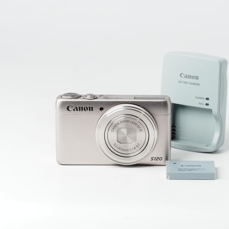 Canon キヤノン デジタルカメラ PowerShot S120 (シルバー) F値1.8 広角24mm 光学5倍ズーム PSS120(SL) #14830 |  | 01