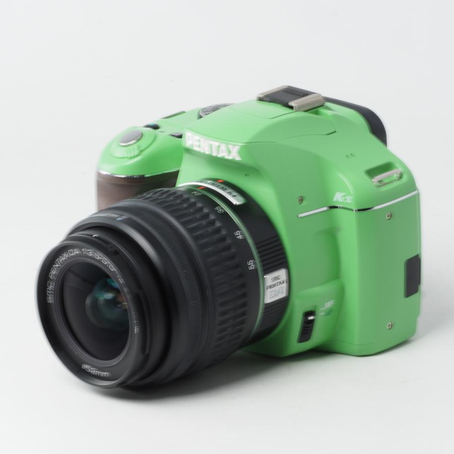 PENTAX K-X Kx 18-55mm レンズキット オーダーカラー ホワイト×グリーン #14931 |  | 02
