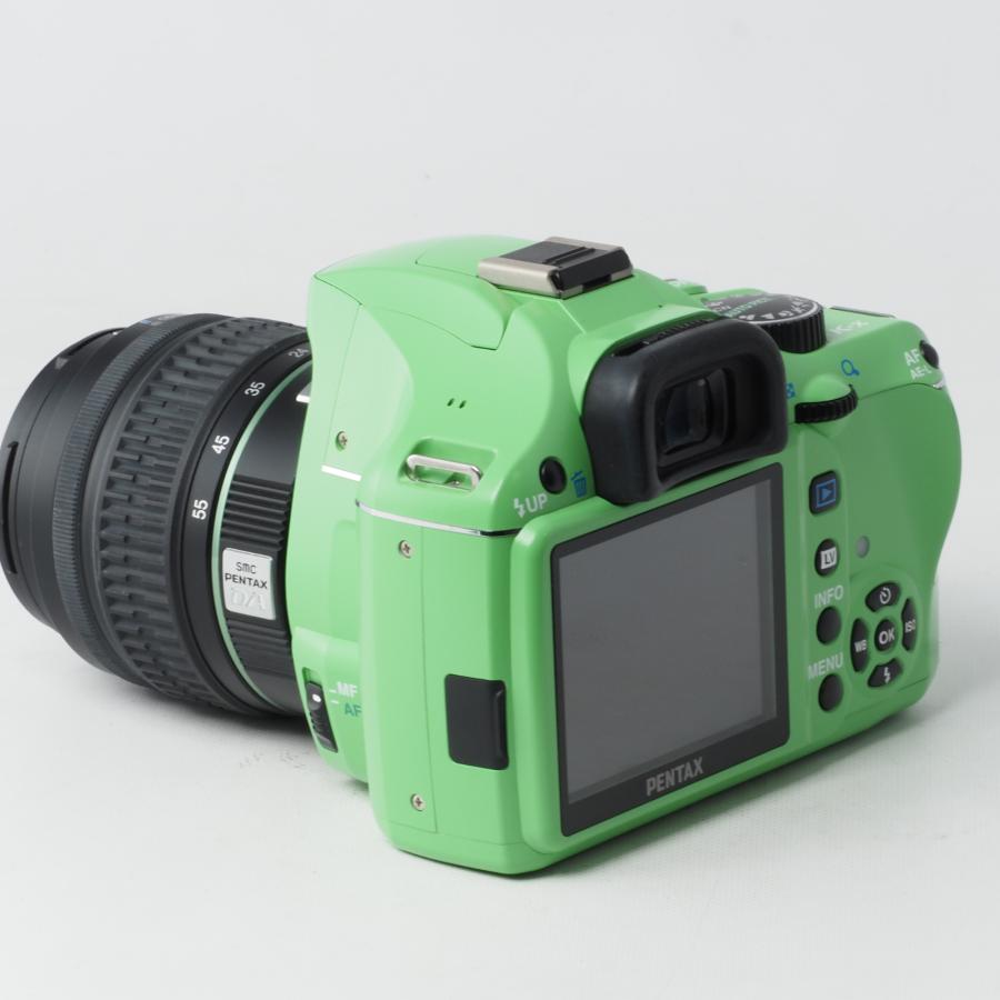 PENTAX K-X Kx 18-55mm レンズキット オーダーカラー ホワイト×グリーン #14931 |  | 03