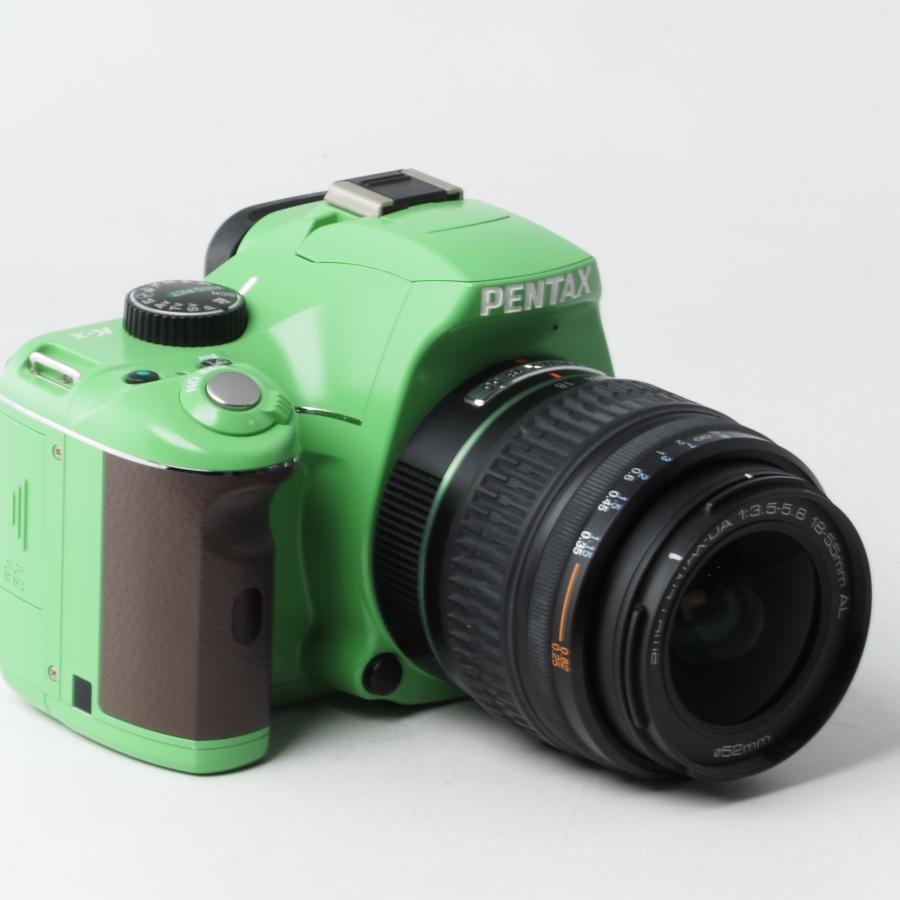 PENTAX K-X Kx 18-55mm レンズキット オーダーカラー ホワイト×グリーン #14931 |  | 05