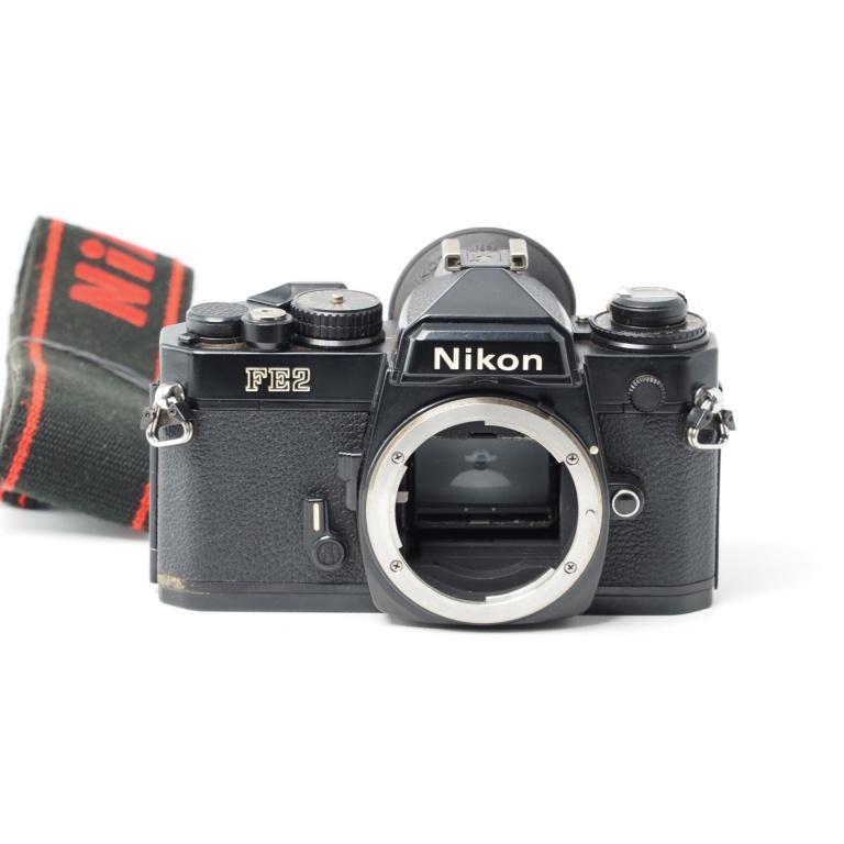 Nikon ニコン FE2 ブラック ボディ フィルム一眼レフ #15049_1