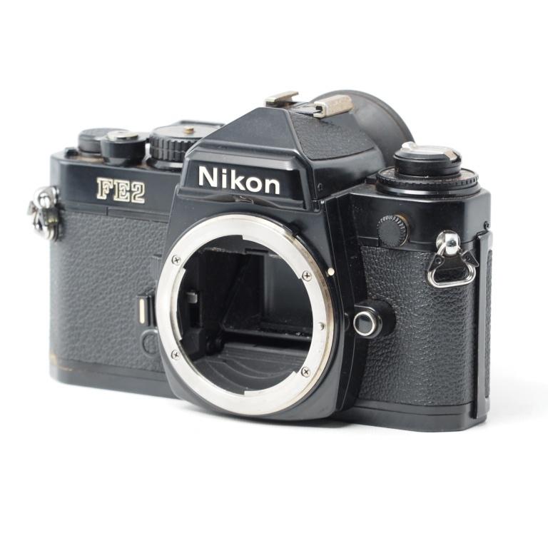 Nikon ニコン FE2 ブラック ボディ フィルム一眼レフ #15049_2
