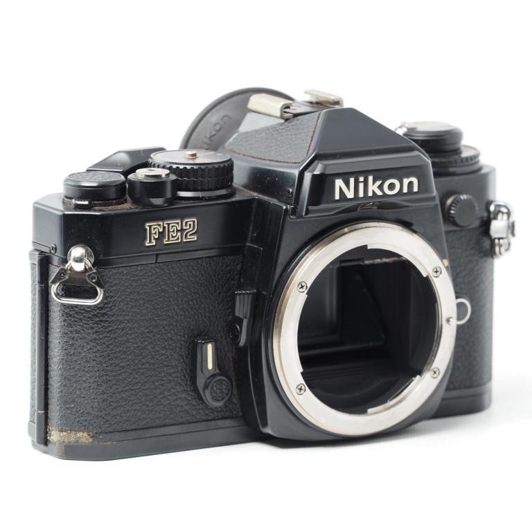 Nikon ニコン FE2 ブラック ボディ フィルム一眼レフ #15049_5