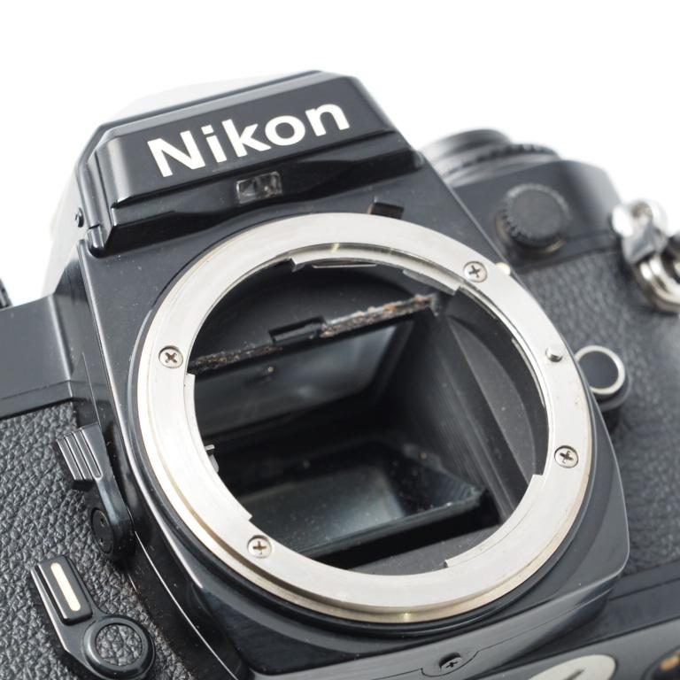 Nikon ニコン FE2 ブラック ボディ フィルム一眼レフ #15049_8