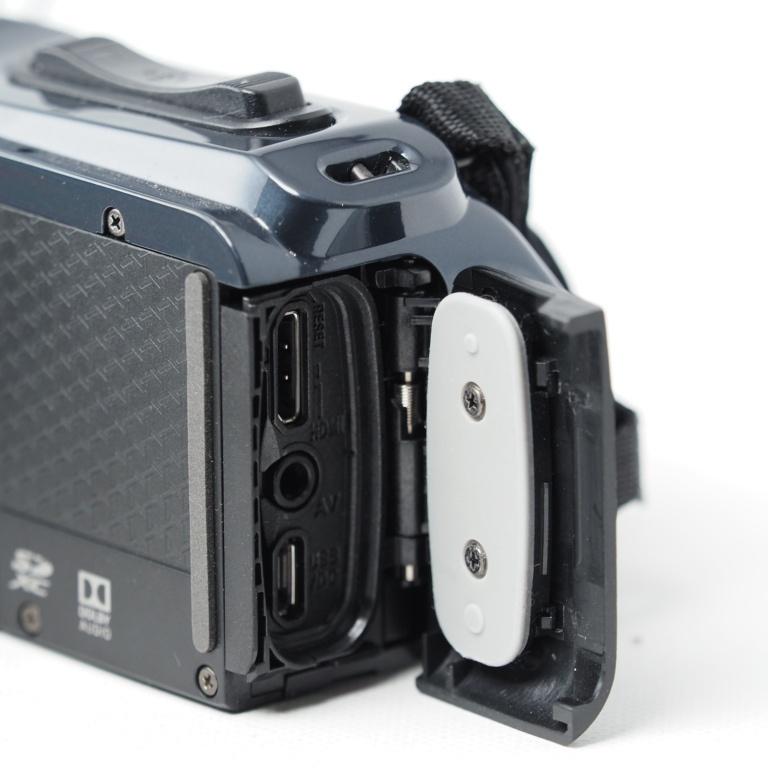 JVCKENWOOD JVC ビデオカメラ Everio R 防水 防塵 32GB アイスグレー