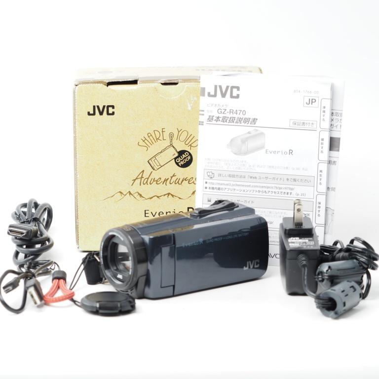 JVCKENWOOD JVC ビデオカメラ Everio R 防水 防塵 32GB アイスグレー