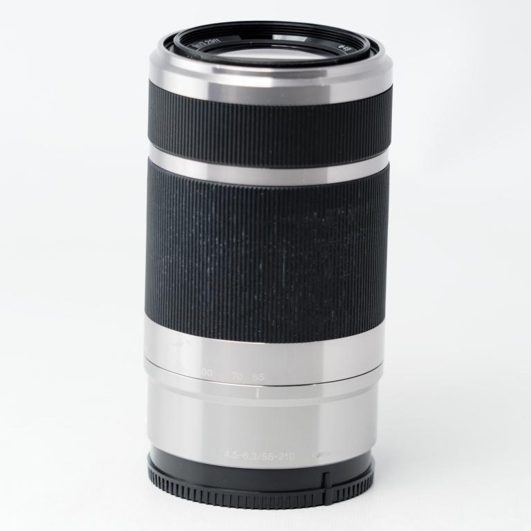 SONY E 55-210mm F4.5-6.3 OSS Eマウント シルバー SEL55210 #15281
