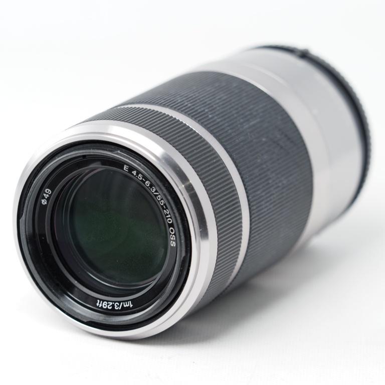 SONY E 55-210mm F4.5-6.3 OSS Eマウント シルバー SEL55210 #15281