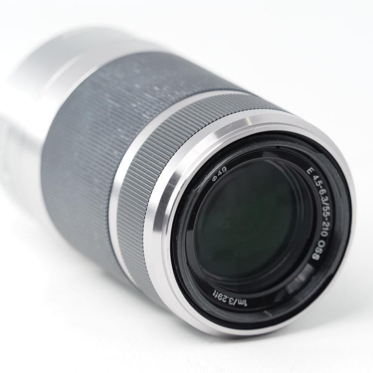 SONY E 55-210mm F4.5-6.3 OSS Eマウント シルバー SEL55210 #15281