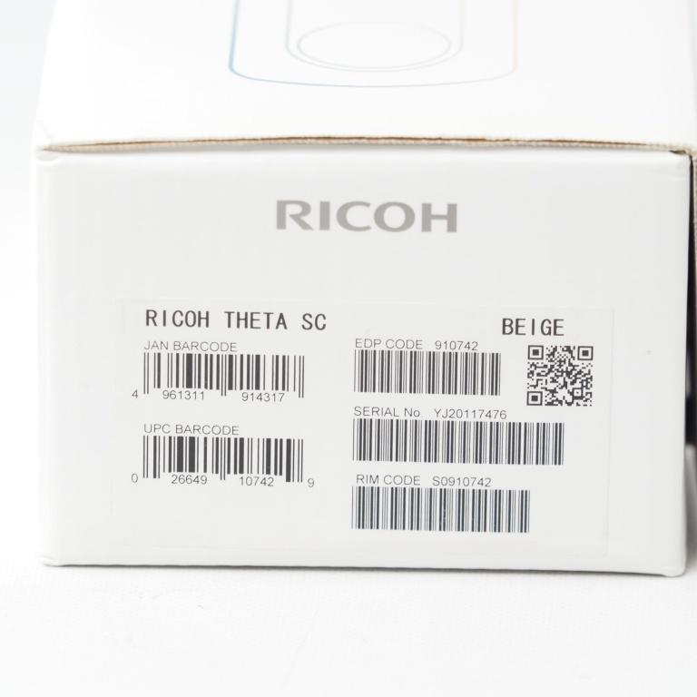 RICOH THETA SC (ベージュ)  リコー 360度 全天球カメラ 910742 #15432 |  | 09