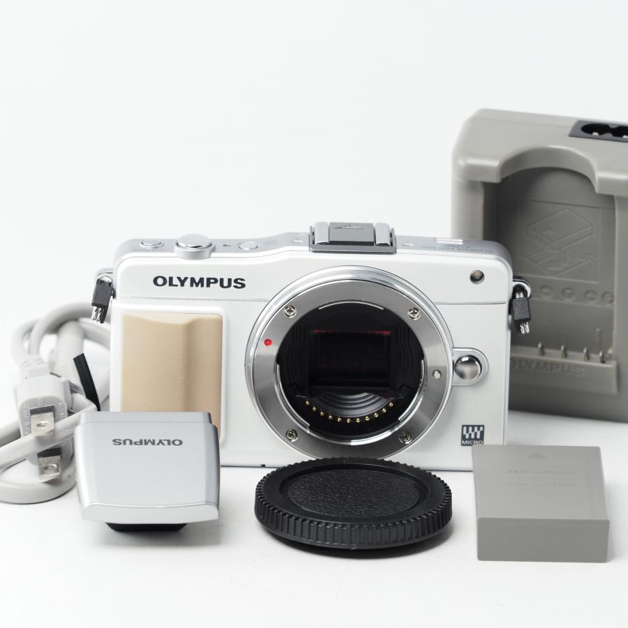 OLYMPUS ミラーレス一眼 PEN mini E-PM2 ボディ ホワイト #15543