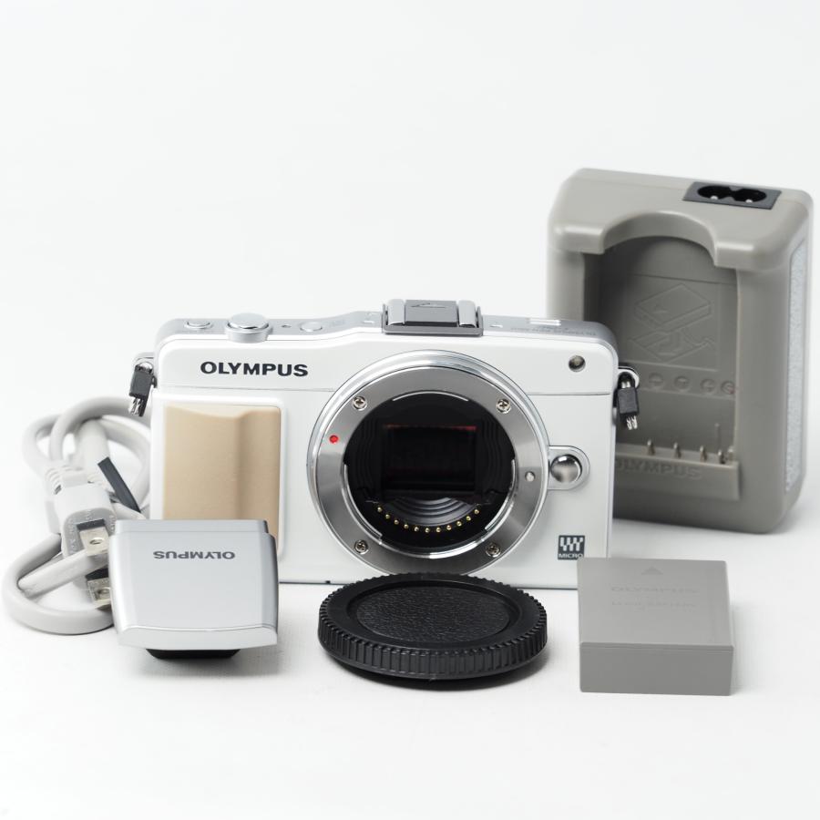 【ジャンク】OLYMPUS PEN 本体 ミラーレス一眼 ホワイト OLYMPUS ミラーレス一眼 PEN mini E-PM2 ボディ ホワイト #15543