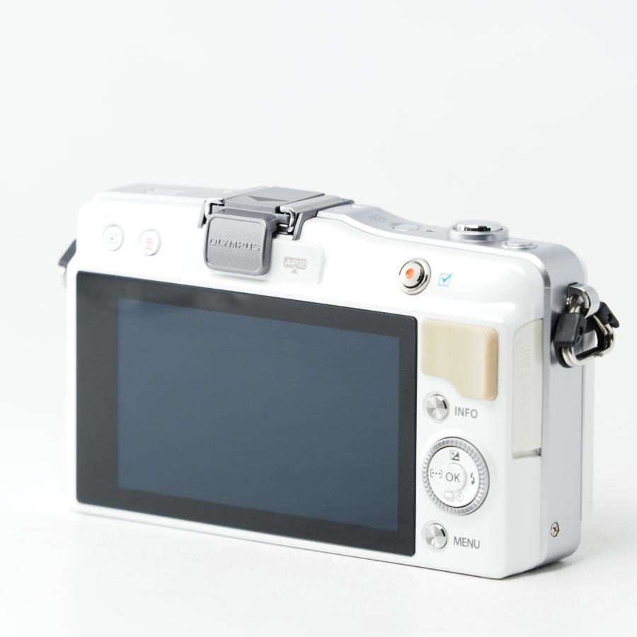 OLYMPUS ミラーレス一眼 PEN mini E-PM2 ボディ ホワイト #15543