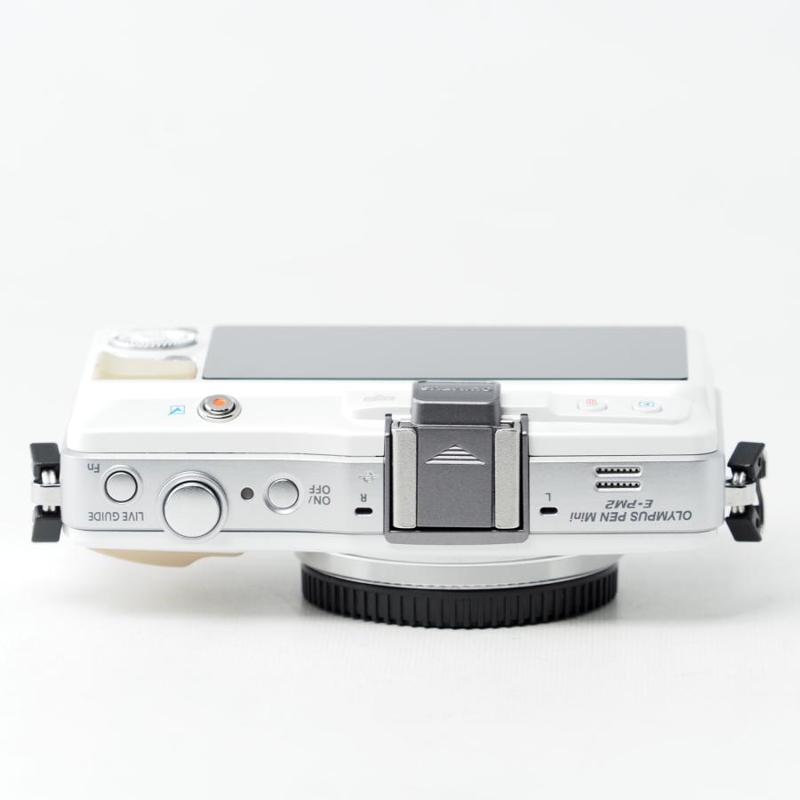 OLYMPUS ミラーレス一眼 PEN mini E-PM2 ボディ ホワイト #15543