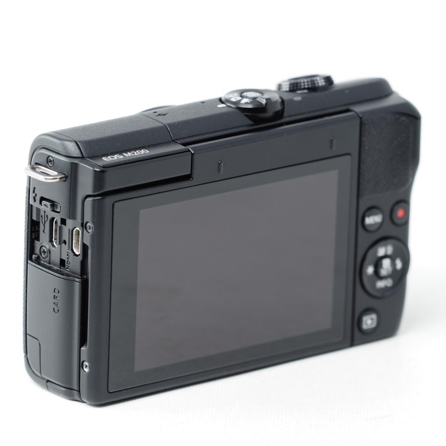 Canon EOS M200 ボディ ブラック ミラーレス一眼レフカメラ #15580 |  | 03