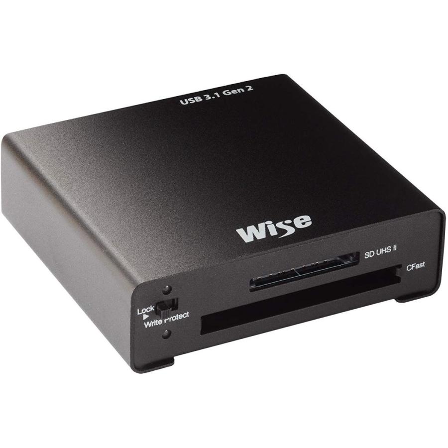 Wise CSD2 コンボカードリーダー USB 3.1 Type-C USB 3.1 Gen 2対応 CFast＆SDカードリーダー US｜reddingstore｜03