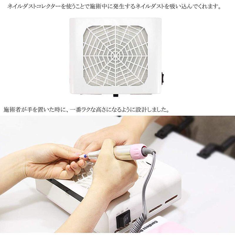 ダストコレクター ネイルダストコレクター ネイルダストクリーナー ネイルダスト集塵機 ネイル集塵機 110v 40wネイリストのダスト対策 爆買い