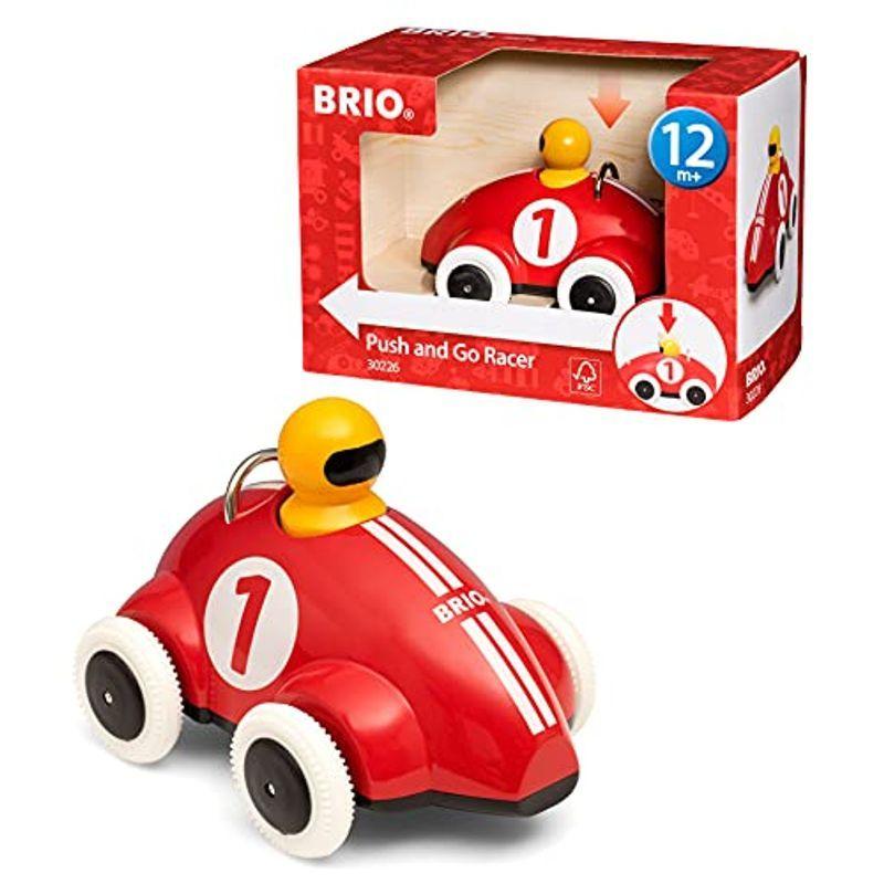 激安な Brio プッシュ ゴー レーサーカー 手押し車 カタカタ