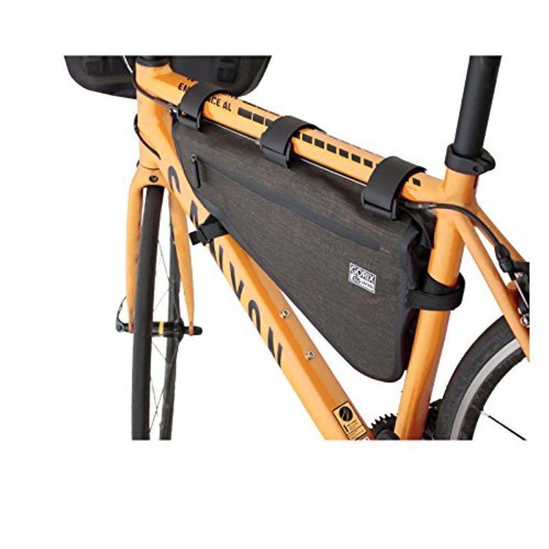 GORIX ゴリックス 高防水 ドライ トライアングルバッグ 防水 自転車 8L サイクルバッグ (B13) サイドバッグ、サドルバッグ