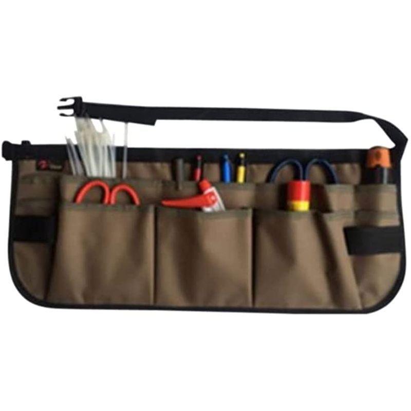 華麗 ガーデニングウェア Belsus Uris 腰袋 ベルト 大工 かっこいい ツールバッグ 工具 腰 ウエストバッグ 多機能 収 納バッグ 作業腰袋 軽量 ブラウ Www Threeriversofs Com