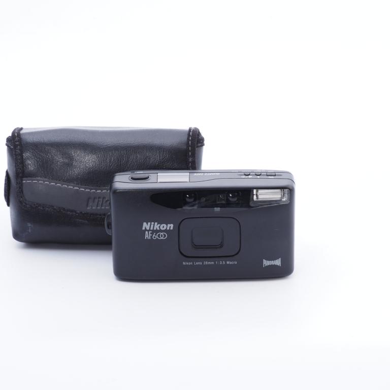 Nikon ニコン AF600 コンパクトフィルムカメラ 28mm f3.5 macro ブラック #8657｜reddingstore｜02