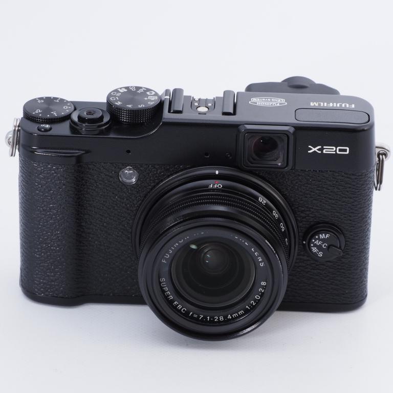 FUJIFILM フジフイルム コンパクトデジタルカメラ X20B ブラック F FX-X20 B #8804 | 
