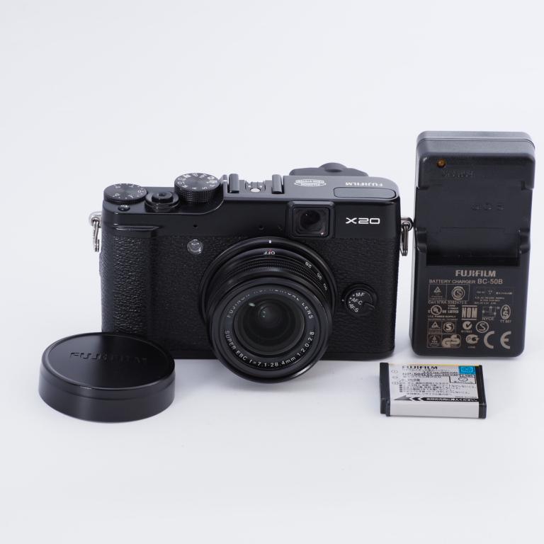 FUJIFILM フジフイルム コンパクトデジタルカメラ X20B ブラック F FX-X20 B #8804 |  | 01