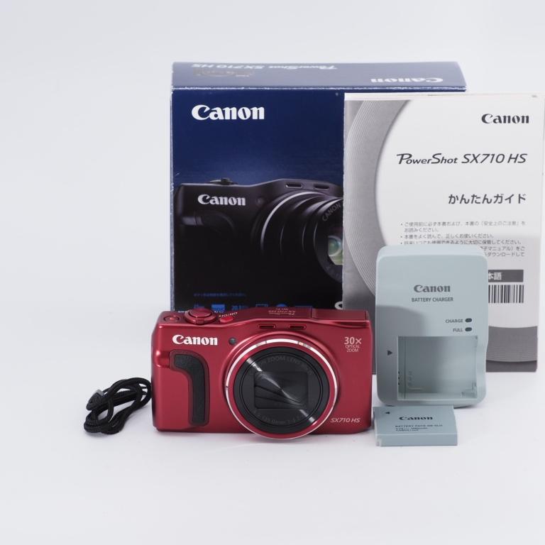 Canon キヤノン デジタルカメラ PowerShot SX710 HS レッド 光学30倍ズーム PSSX710HS(RE) #9060｜reddingstore｜02