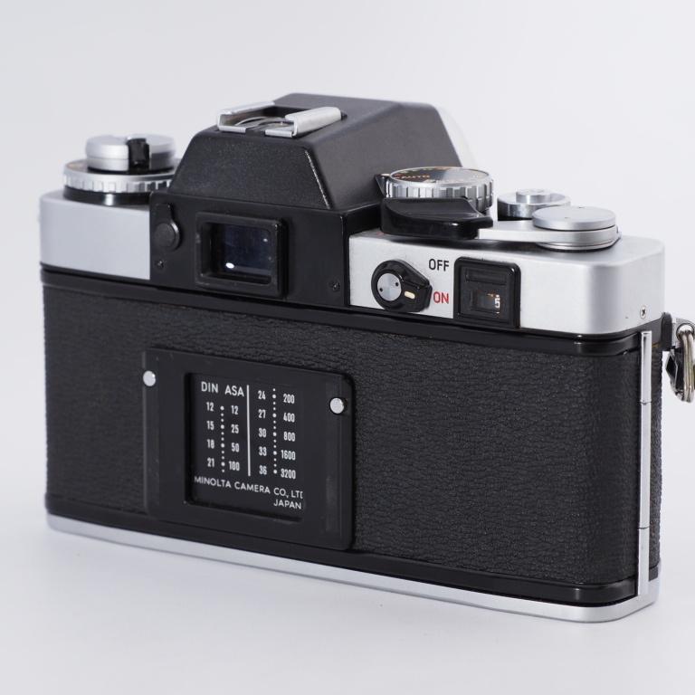 【ジャンク品】MINOLTA ミノルタ フィルム一眼レフカメラ XE シルバー ボディ #9374｜reddingstore｜04