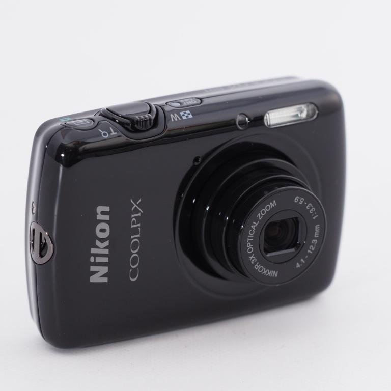 Nikon ニコン コンパクトデジタルカメラ COOLPIX S01 超小型ボディー タッチパネル液晶 ブラック S01BK #9715｜reddingstore｜06